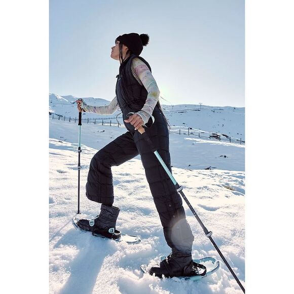 NWT Free People Pippa Packable Puffer snow  Suit Size L - Picture 1 of 9